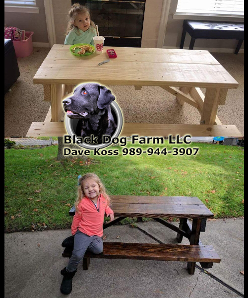 Amish Built Picnic Tables